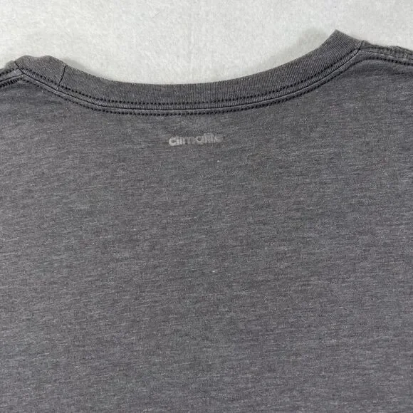 Adidas ClimaLite Men's XXL Short Sleeve Gray Graphic T Shirt Friday Night Phenom - Picture 10 of 12